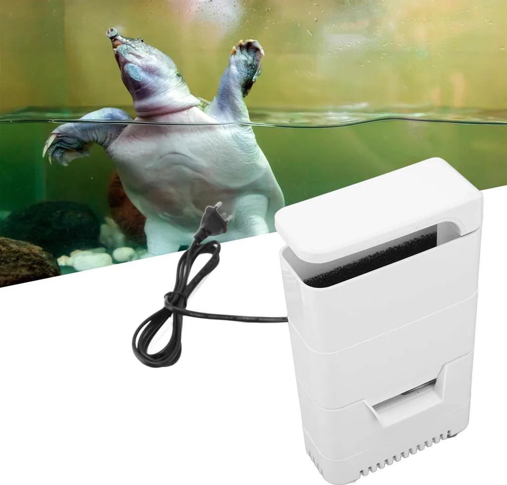 Filtre Anti-Odeur pour Tortue avec Circulation d'Eau Basse et Cascade - 2