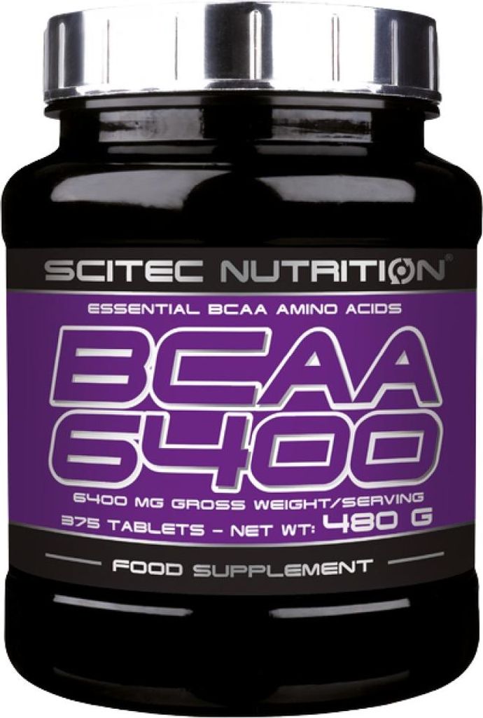 Scitec Nutrition BCAA 6400 375 tabletek / Aminokwasy BCAA / Zdjęcie produktu 