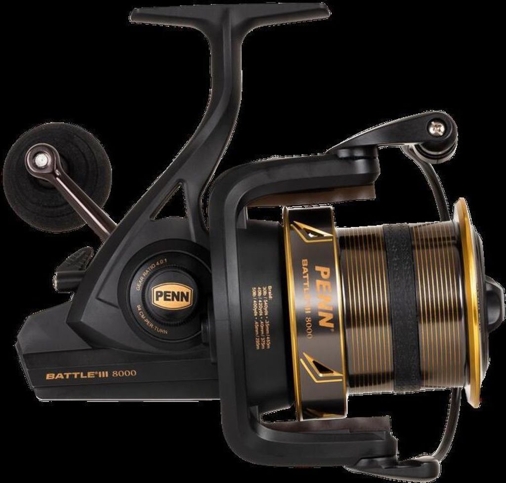 Penn Rolle Battle III Longcast Modellgröße 7000 Brandungsrolle Weitwurfrolle