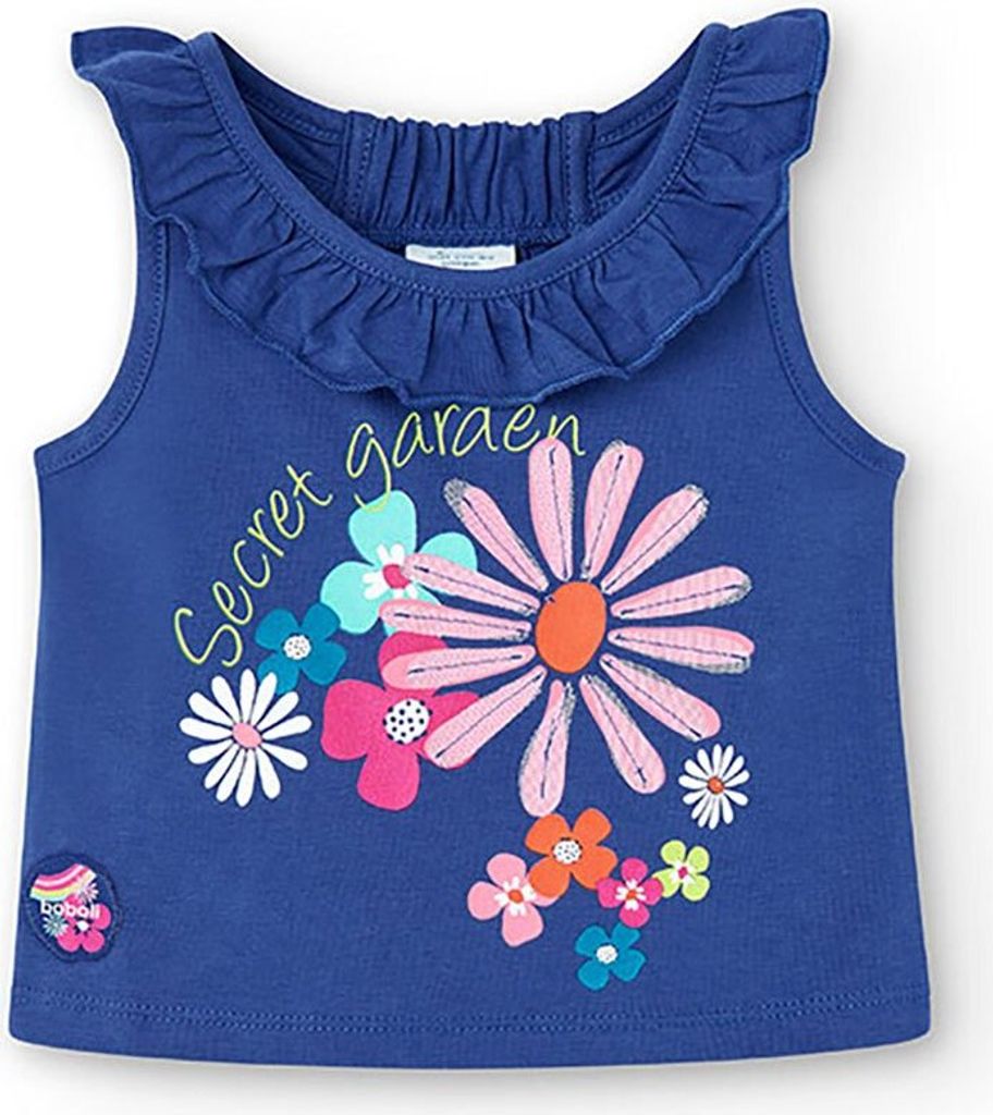 Boboli 248060 ärmelloses T-shirt Mehrfarbig 9 Months Mädchen Mehrfarbig 9 Months