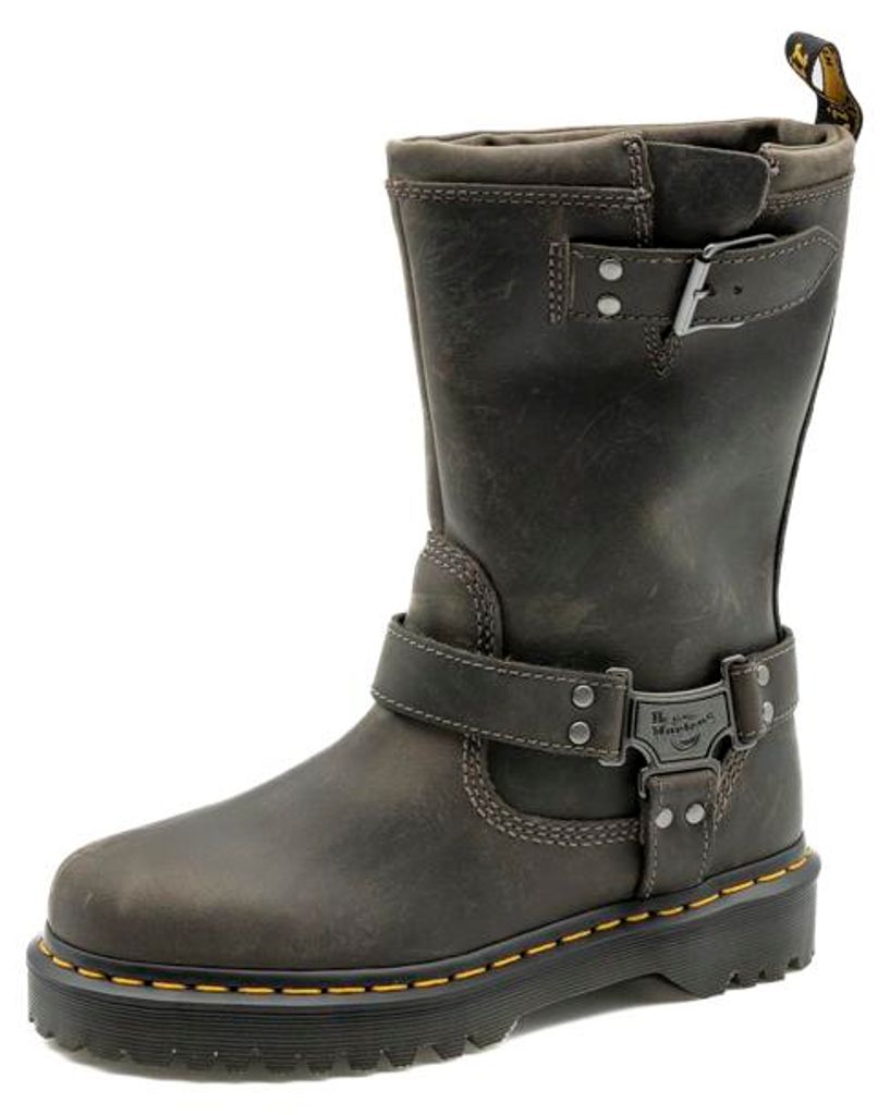dr martens scarpe donna anistone hi dark brown ai25 Immagine del prodotto 