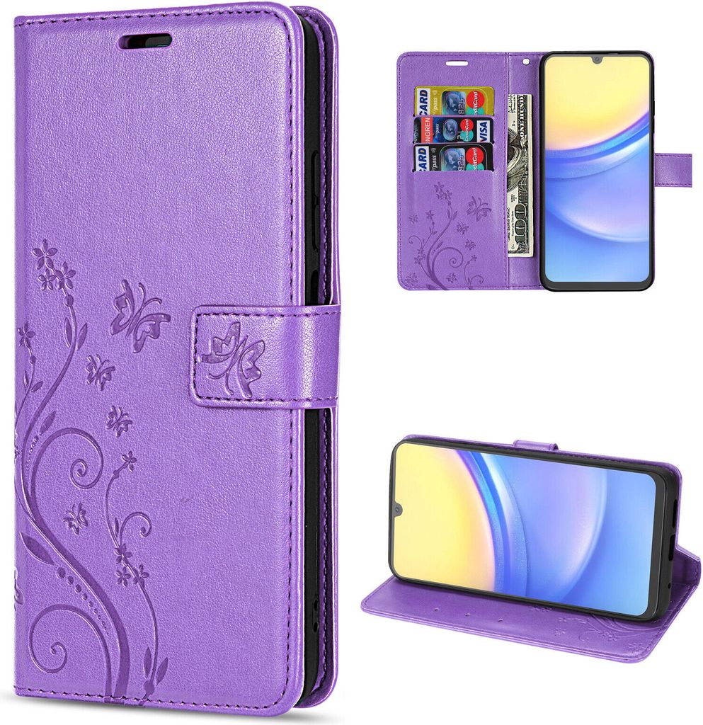 Hülle für Samsung Galaxy A15 Handyhülle Handy Tasche Produktbild 