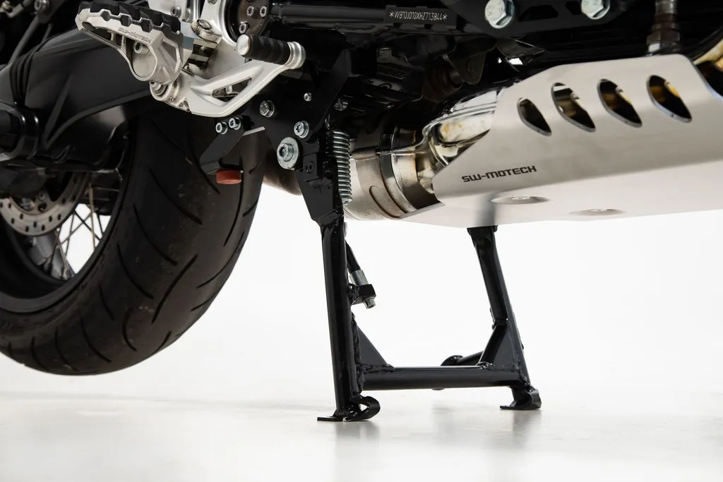 Béquille Centrale SW-Motech Support Noir pour Moto de Route et Touring