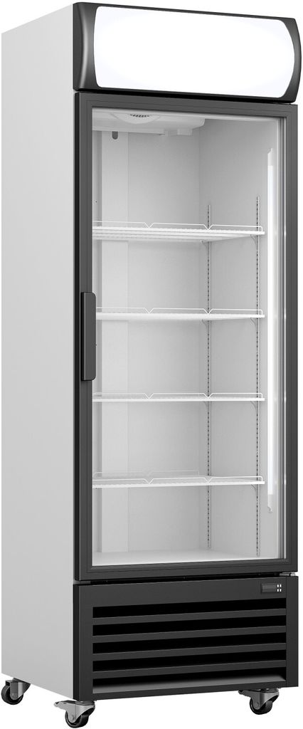 Kühlschrank mit Glastür+Werbetafel, GTK370 Produktbild 