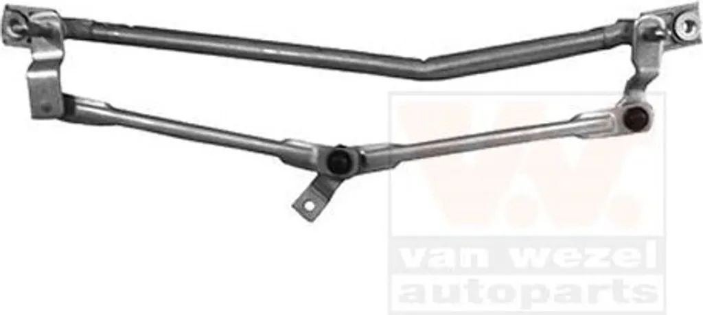 Rampe d'essuie-glace SKODA Fabia I robuste en acier traité anti-corrosion