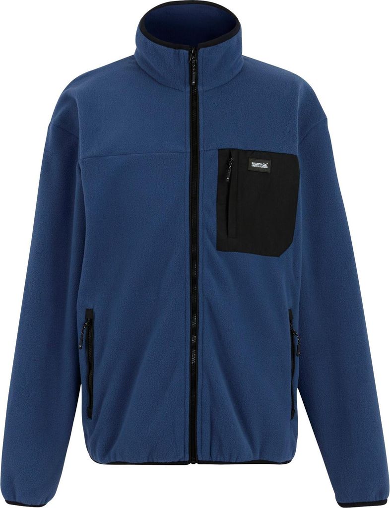 Regatta - "Frankie" Fleecejacke Durchgehender Reißverschluss für Herren RG11055 (XL) (Indigo)