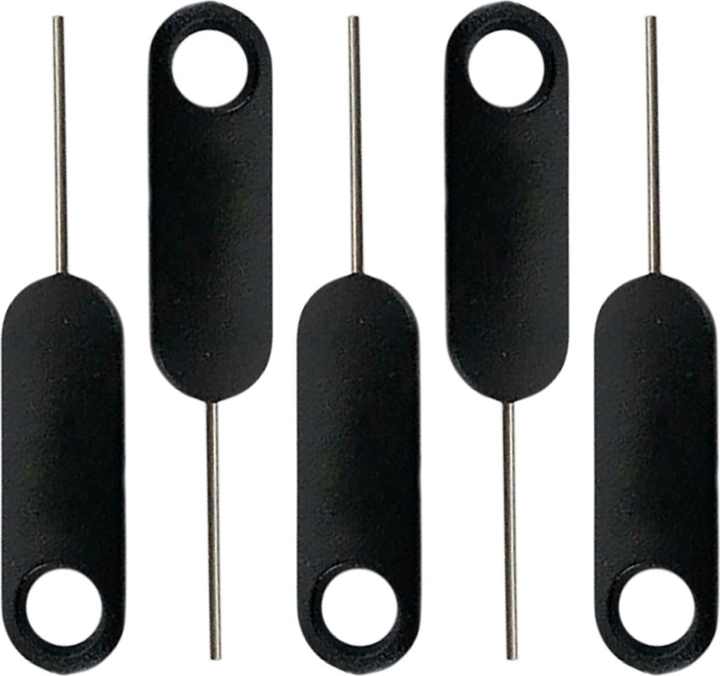 5pcs Card Pin Universal Anti-Lost 12mm Mobiltelefon SIM-Kartenentferner-Fach-Auswahltool für Tablet