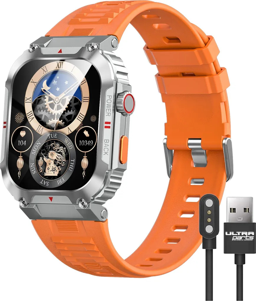 Recensione Smartwatch C58 Arancione: Display AMOLED e Chiamate HD