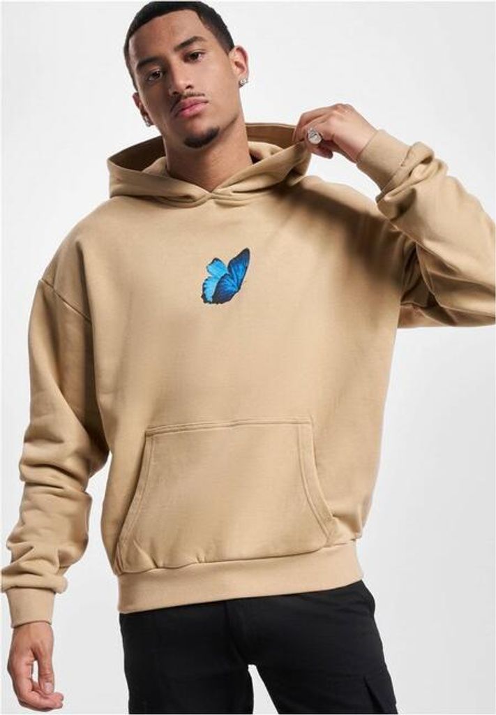 Mister Tee Le Papillon Heavy Oversize Hoody unionbeige S