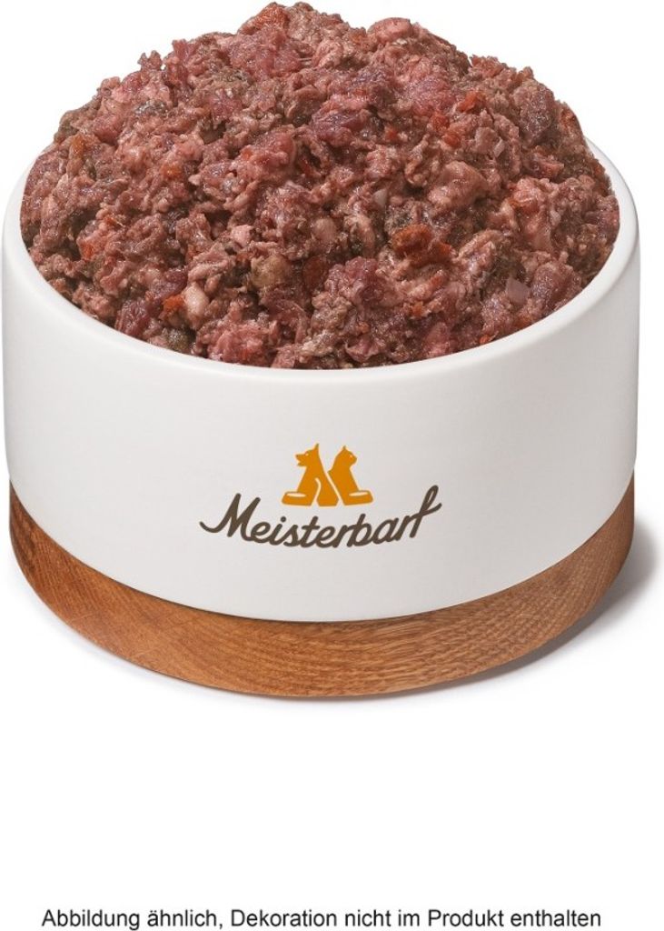 Fertigbarf LAMM ohne Pansen gewolft, 40 x 250 g Sparpaket Barf Komplettmenü für Hunde