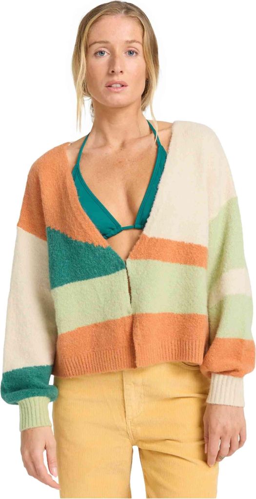 Billabong Cardigan EBJSW00137-EVG in Evergreen color size small