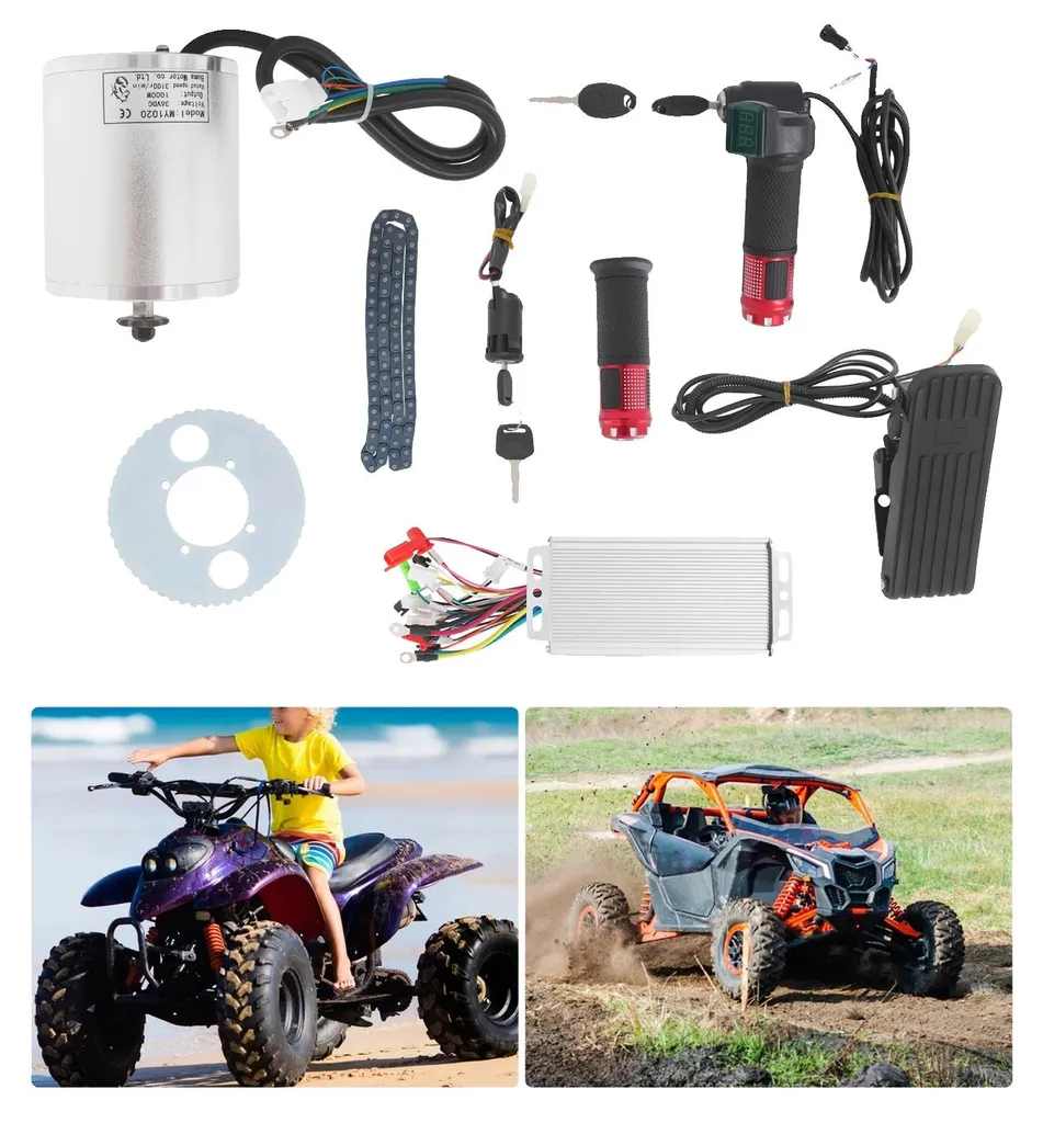 Kit moteur sans balais 36V idéal pour la rénovation de quad électrique