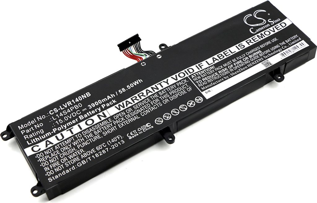 TECHTEK Laptop Akkus Kompatibel mit [Lenovo] Rescuer 14-I5, Rescuer 14-I7, Rescuer 14-IFI, Rescuer 14-ISE, Rescuer 14-ISK, Rescuer 14-ISK 15, Rescuer