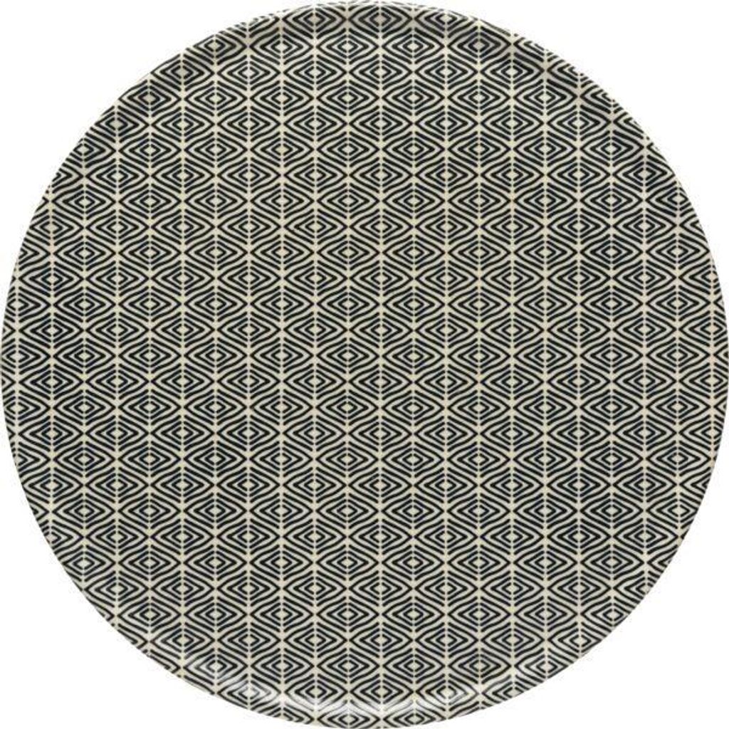COSTA NOVA Augusta Teller flach, coup, diamond weave, ø: 315 mm
