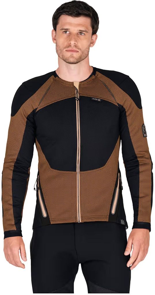 Kurtka motocyklowa Knox Urbane Pro Move z tkaniny, brązowa, Zdjęcie produktu 