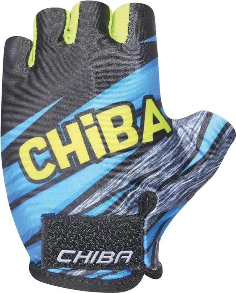 Gants vélo enfants respirants CHIBA Kids antidérapants taille M royal