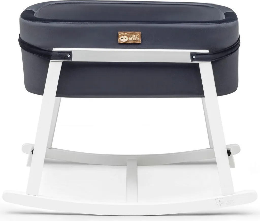 Berceau Compact en Bois de Pin Skye Decor Hier HDS pour Petits Espaces