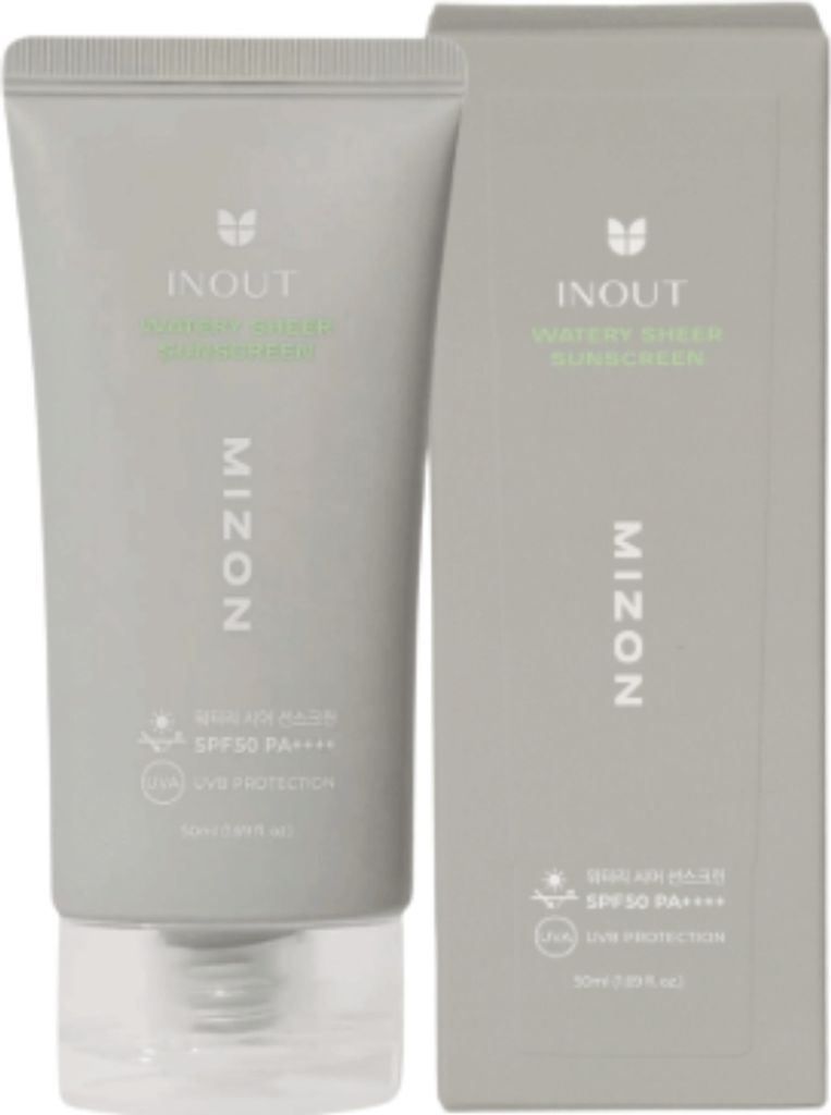 MIZON Krem z filtrem do twarzy Inout Watery Sheer Sunscreen Zdjęcie produktu 