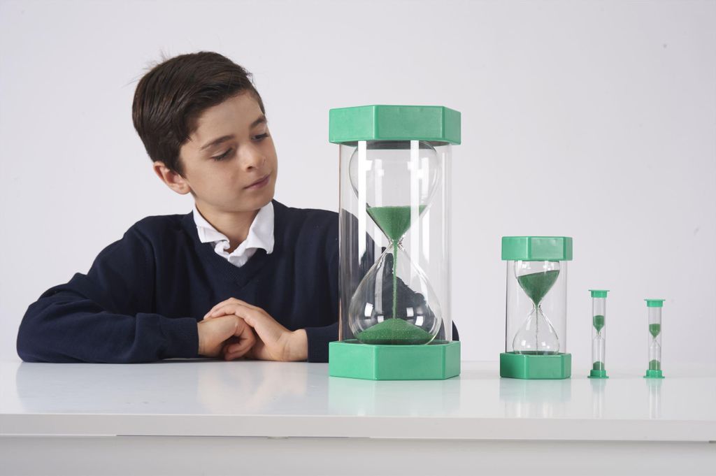 TickiT Mega Sanduhr grün - 1 Minute - Lernspielzeug Produktbild 