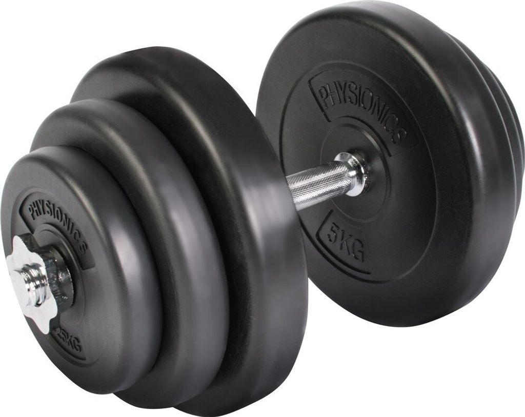 Kurzhantel set 20 KG | Kunststoff mit Hantelstangen Produktbild 