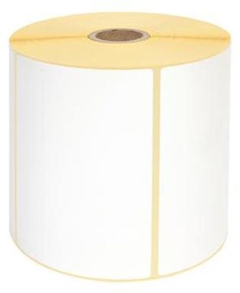 Quantore - Etikettenetikett Zebra 880191-076D 102x76mm 25mm weiß permanent 930Stk | 4 Stück