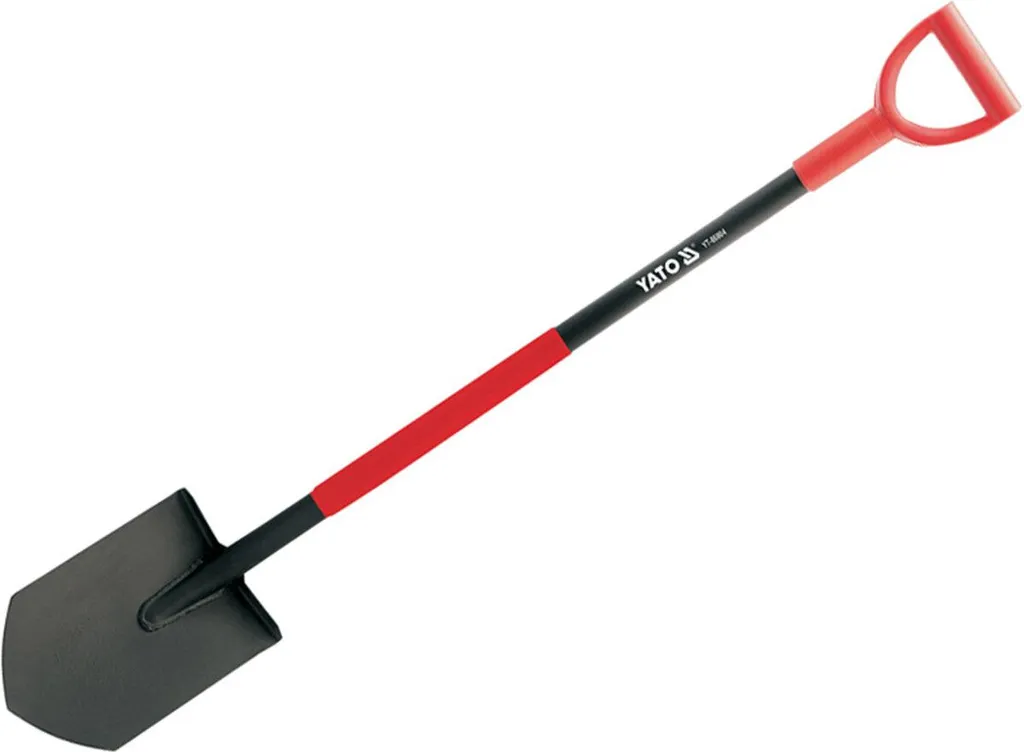 Bêche pointue pour terre dure et caillouteuse avec manche ergonomique - 2