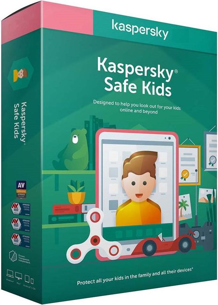 Kaspersky Safe Kids Antivirus-Sicherheit Voll Italienisch 1 Lizenz(en) 1 Jahr(e)