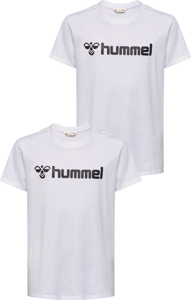 hummel 2er-SET T-Shirt mit Logo aus Baumwolle Größe: 164