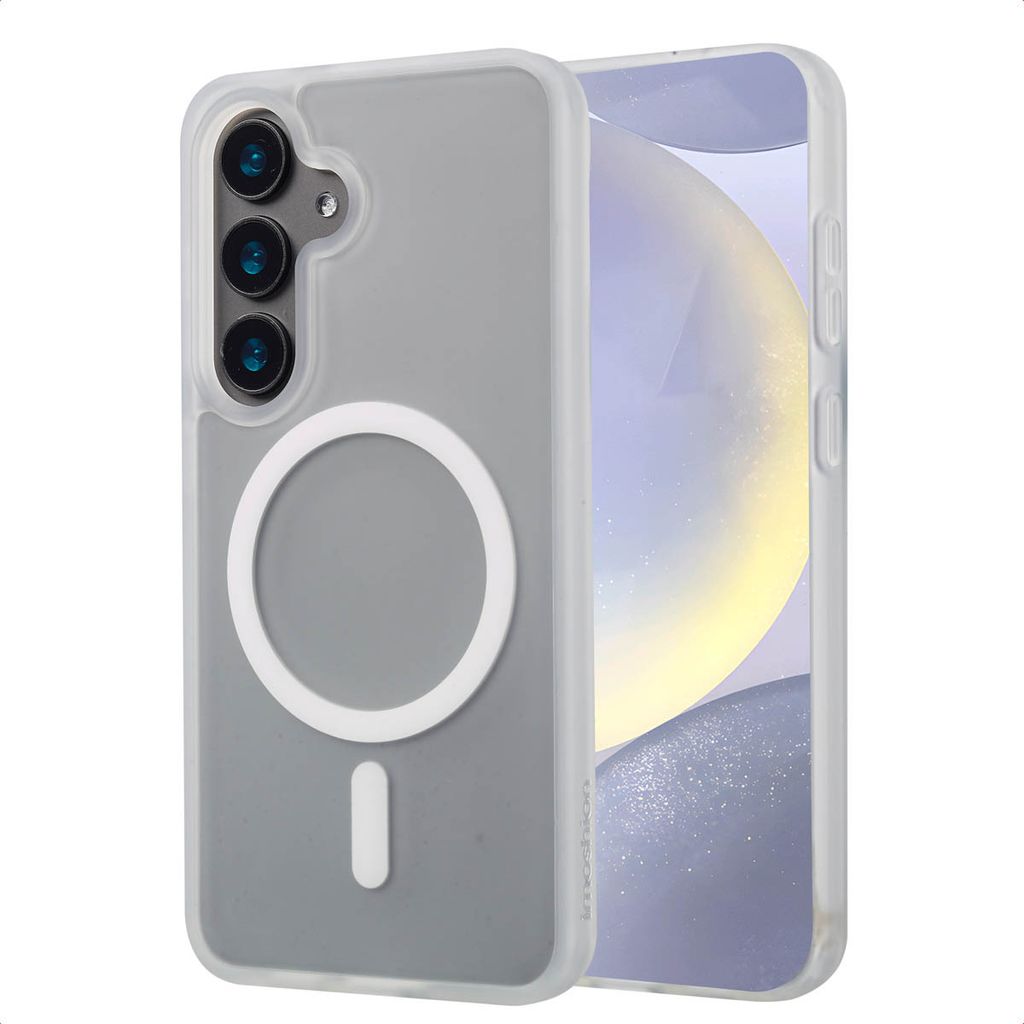 imoshion Color Guard Back Cover mit MagSafe Samsung Galaxy S24 - Weiß