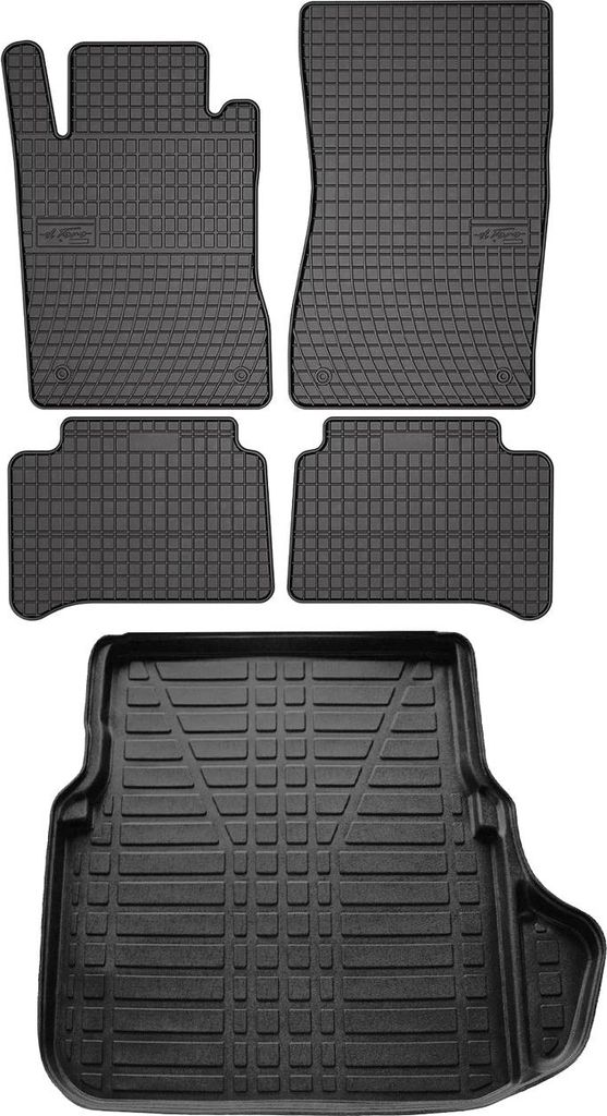Tapis de sol & bac de coffre Set pour Mercedes Classe E Image du produit 