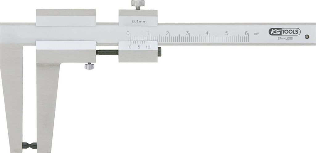 KS Tools Bremsscheiben Messschieber 0-60 mm, 162 mm