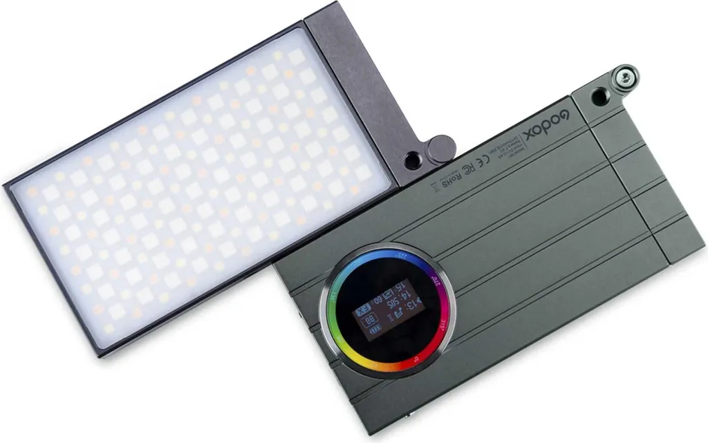 Projecteur LED RGB de Poche Godox M1 pour Smartphone et Reflex Numérique