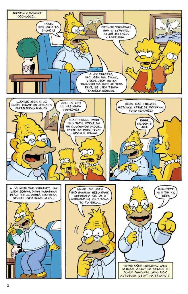 Comics Les Simpson CREW Vypečený komiksový výklep avec couverture souple