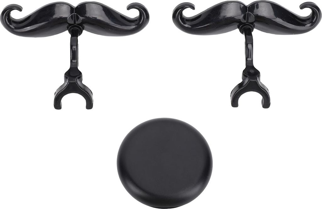 2 PCs Posaune Klemme auf Schnurrbart lustiges Kunststoff -Euphonium -Mundstück für Bandpraktiken