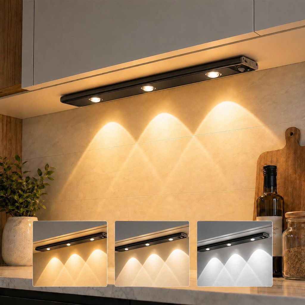 Lampada a LED da incasso da 40 cm con sensore di movimento, Immagine del prodotto 
