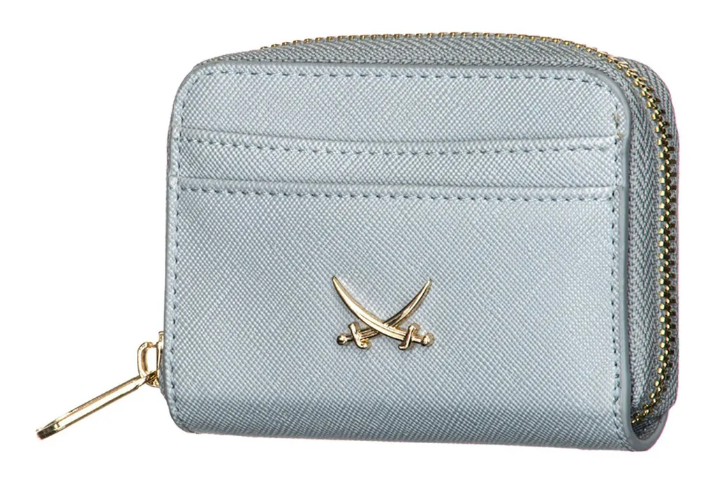 Porte-monnaie compact Sansibar bleu clair idéal pour petits sacs à main - 3