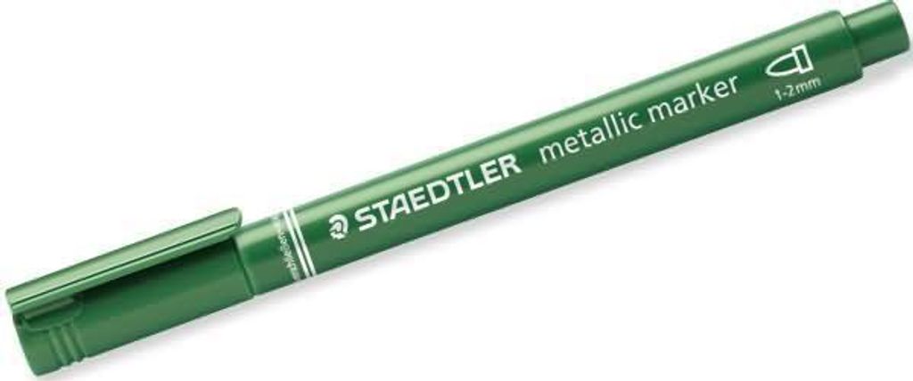 STAEDTLER Marker Staedtler metallic grün