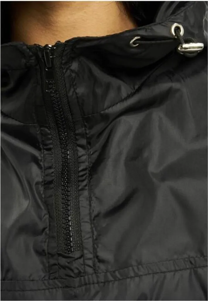 Dites adieu au vent avec la veste DEF Ramie noire, taille XS | Moderne - 4
