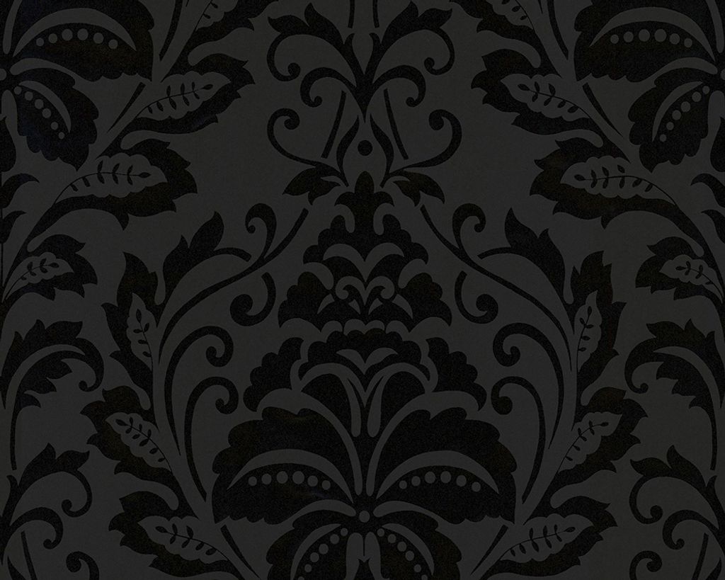 A.S. Création Vliestapete Black & White, schwarz, 10,05 m x Produktbild 