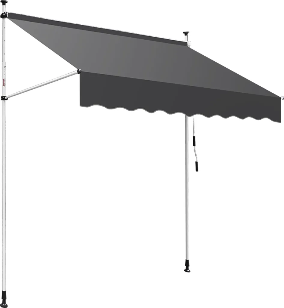 Tenda da Sole a Pinza Aopunly 250cm - Robusta Protezione per Esterni