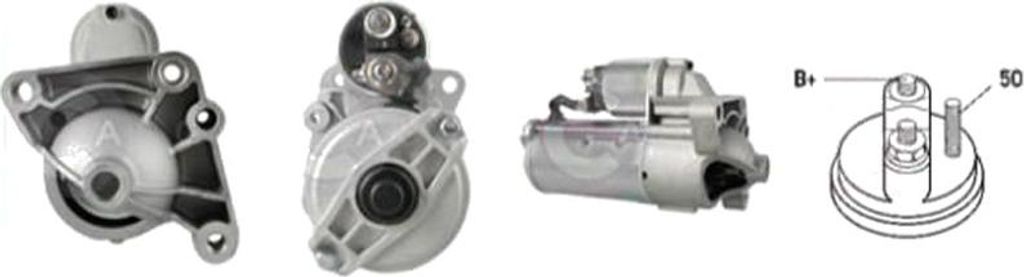 CASCO CST15169AS Starter Anlasser 2,20kW für OPEL Vivaro A Kastenwagen (X83) 12V