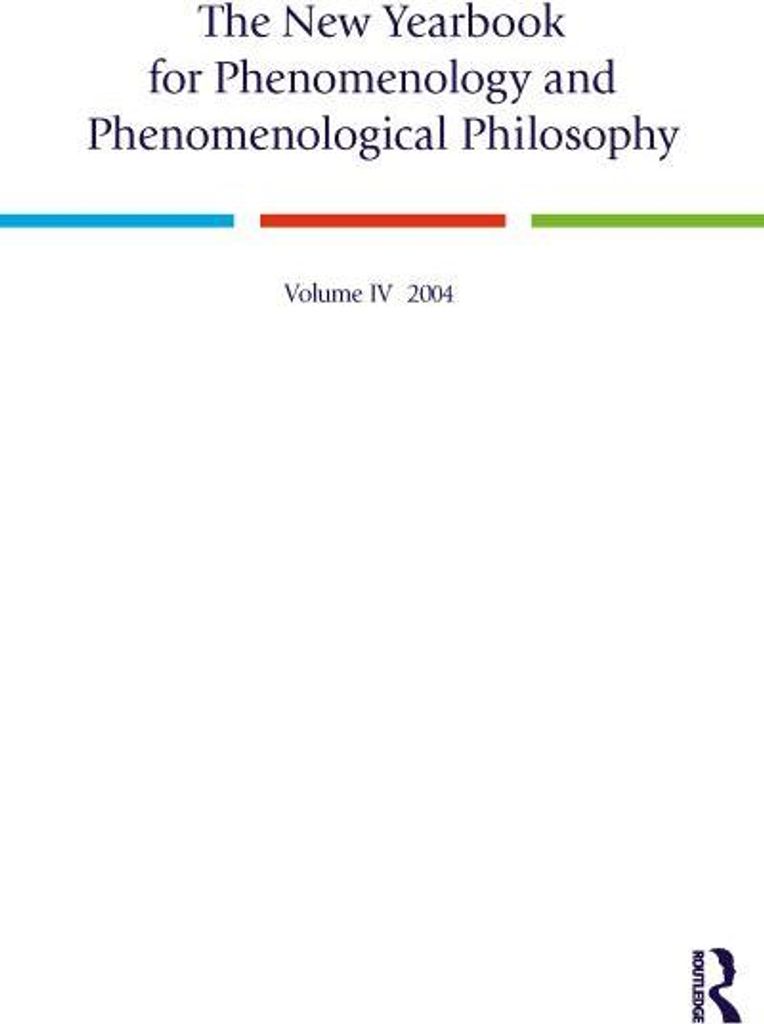 The New Yearbook for Phenomenology and Phenomenological Philosophy