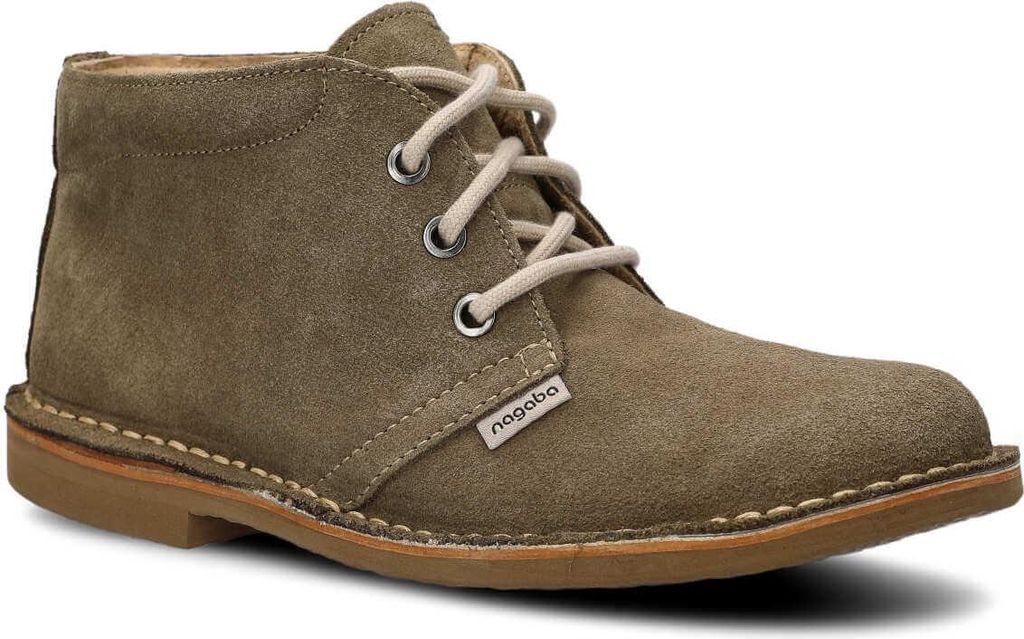 nagaba Boots Herren Stiefel Herrenstiefel Leder Herrenstiefeletten - Olivgrün, 41