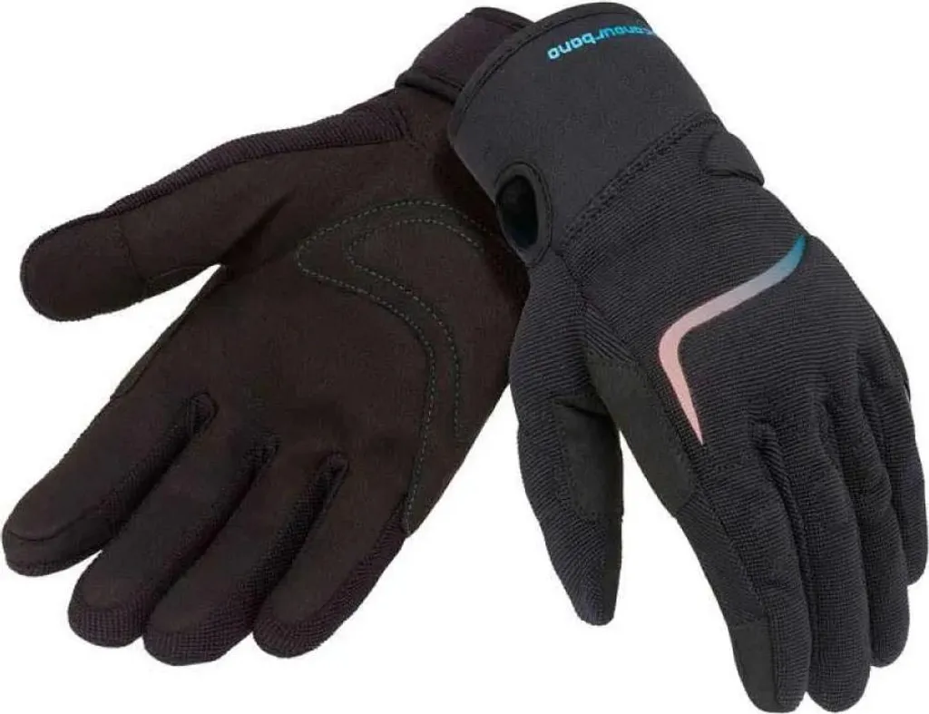 Gants respirants Lady Miky Tucano Urbano look dégradé cyan XS
