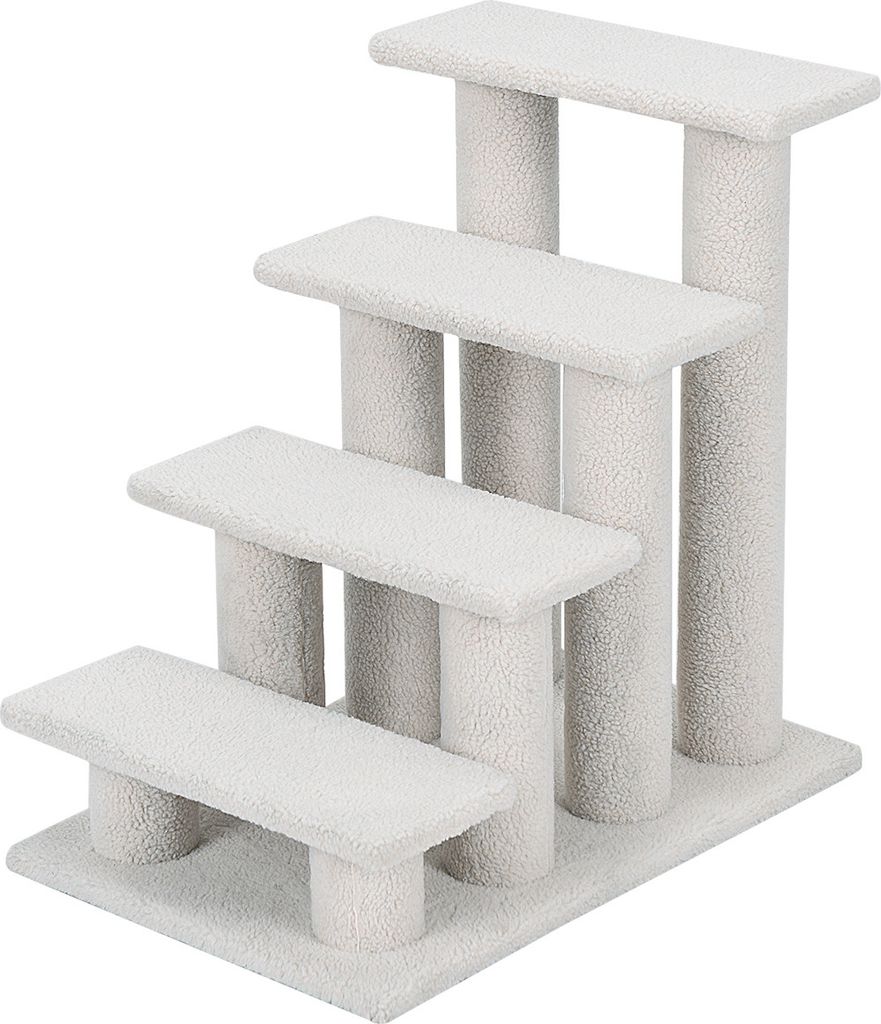 COSTWAY Katzenbaum Katzenhoehle Klein, Spielbaum 4 Aussichtplattformen, Kletterbaum