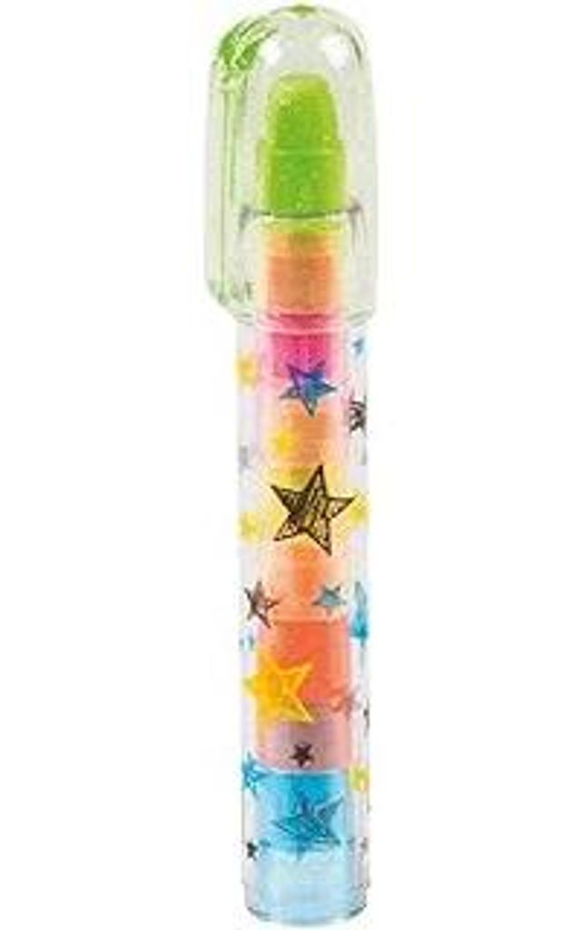 Brunnen 102988701 Radiergummi Steckstift Fun Collection, 5 Farben, 1 Stück