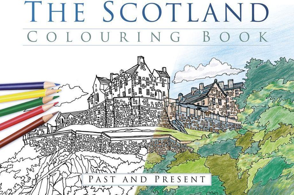 Scotland Colouring Bk