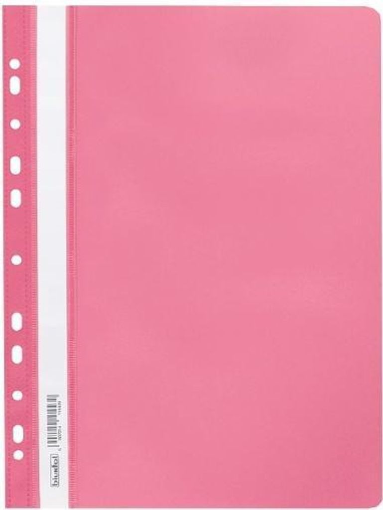 Weiche PP-Ringordner, rosa (20 Stück) – Biurfol