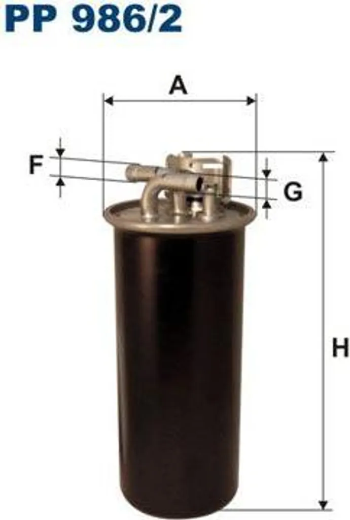 Filtre à carburant haute performance FILTRON PP 986/2 - Qualité OE Audi