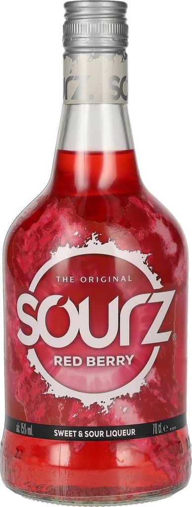 Sourz RED BERRY Liqueur 15% Vol. 0,7l Image du produit 
